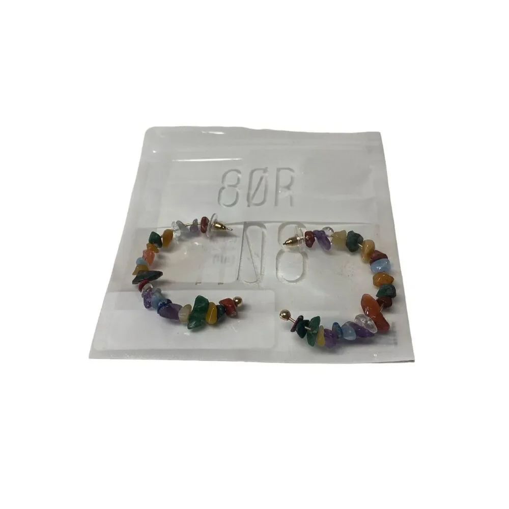 8 OTHER REASONS‎ Elements Hoops In Multi - Picture 2 of 2